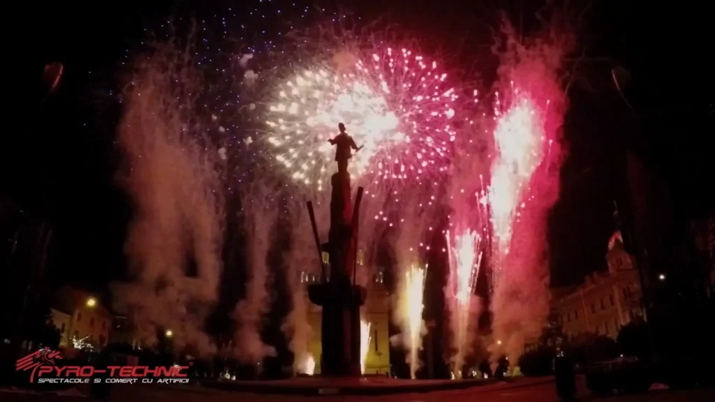 focuri de artificii de ziua unirii 2020, cluj napoca 0 12 screenshot